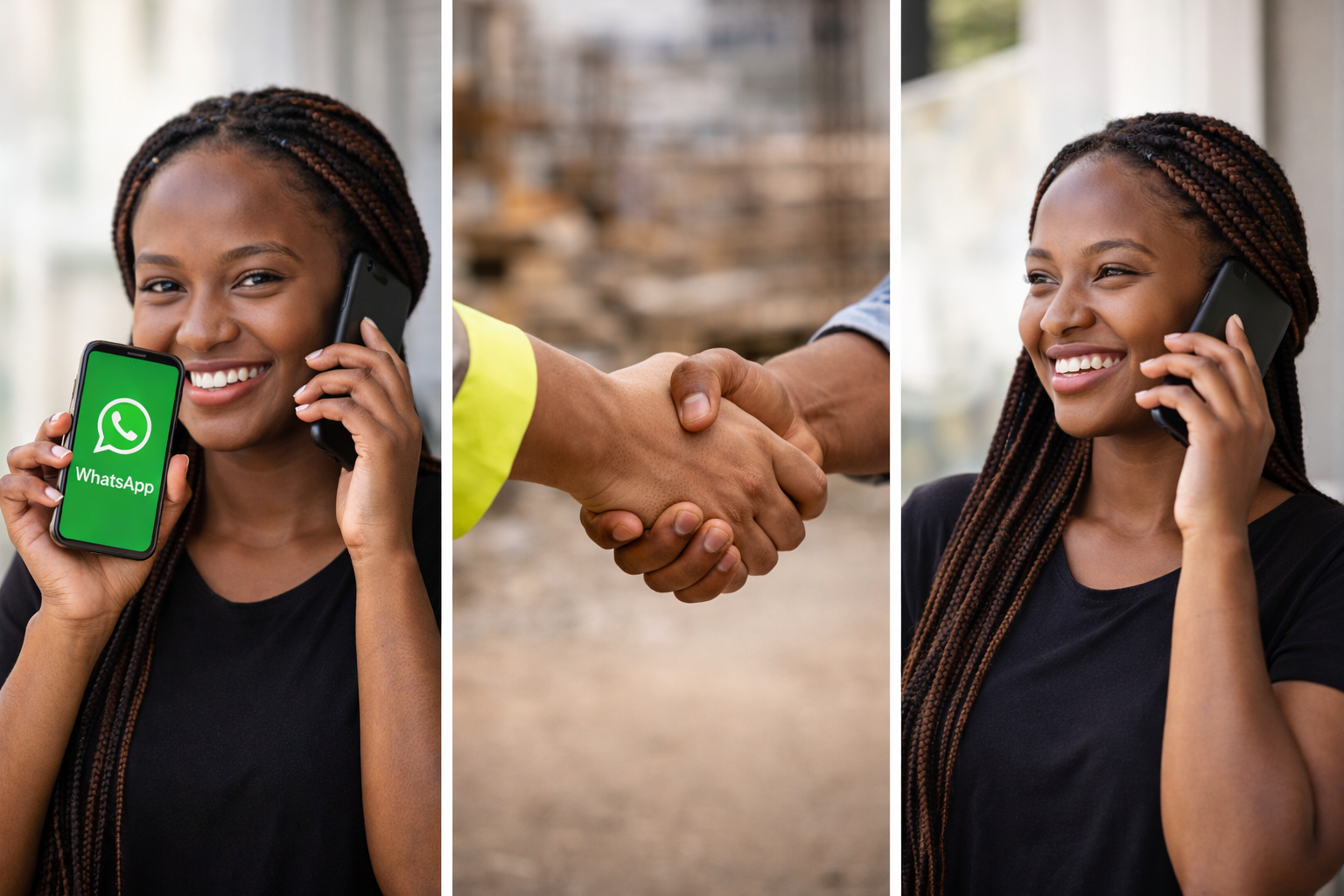 Calling or WhatsApping a seller